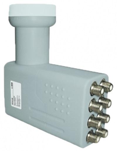LNB Octo UltraHD 3D 4K 8 Saídas (0,1dB) - AMIKO