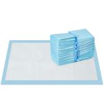Resguardos de Treino Animais de Estimação 100 Unidades 45x30 cm Resguardos Absorventes para Cães com 6 Camadas Azul