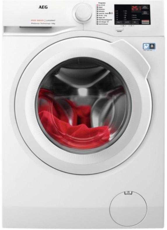 Máquina de Lavar Roupa L6FEI847P 8Kg 1400RPM (Branco) - AEG