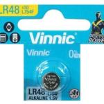 Pilha LR48/AG5/LR754/193/V393/309/SR48/SR754W 1,5V - VINNIC
