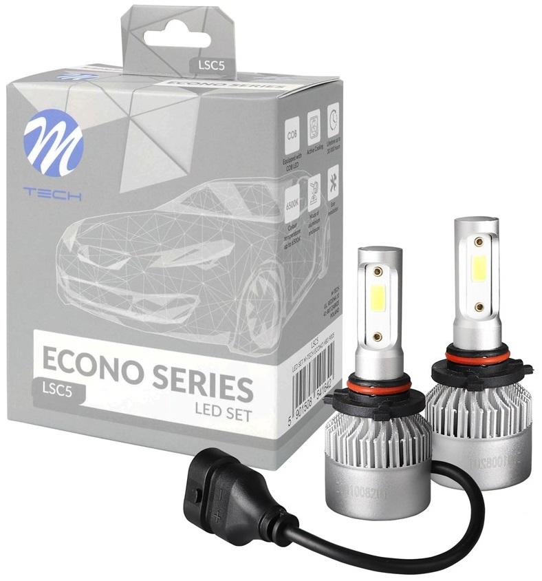 Pack 2x Lampadas LED COB HB3 / 90005 9~32V 6000K - M - TECH