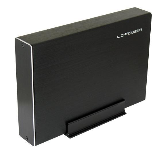 Caixa p/ Disco LC - 35U3 - Becrux - C1 3.5 SATA (Preto) - LC - POWER