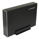 Caixa p/ Disco LC - 35U3 - Becrux - C1 3.5 SATA (Preto) - LC - POWER