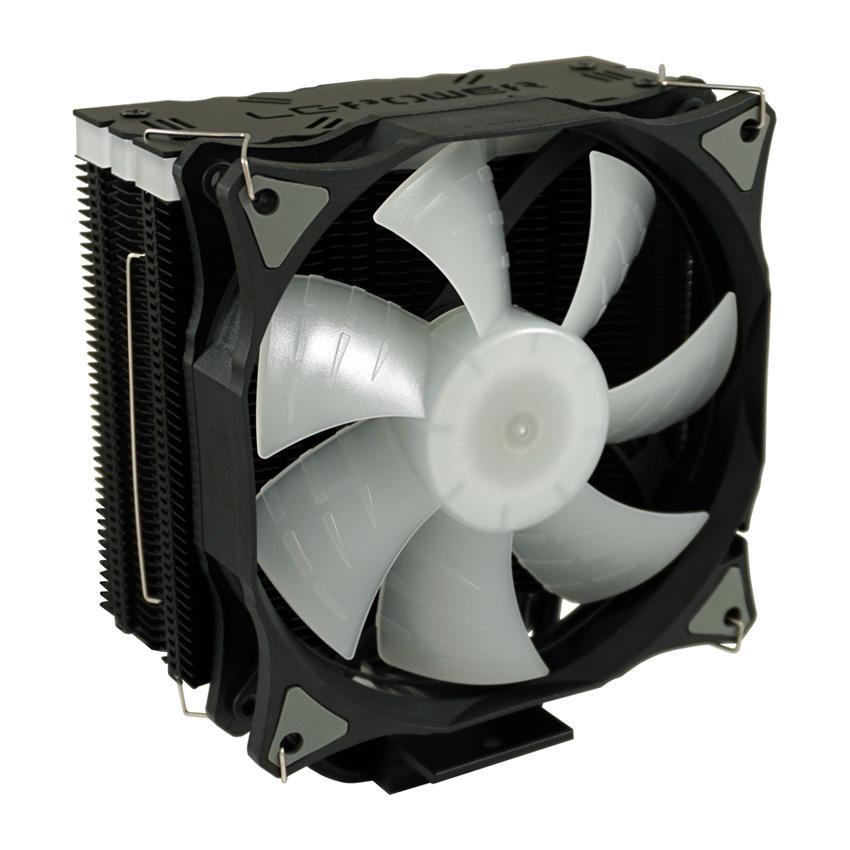 Cooler a Ar LC - CC - 120 - ARGB - PRO 120mm (Preto) - LC - POWER