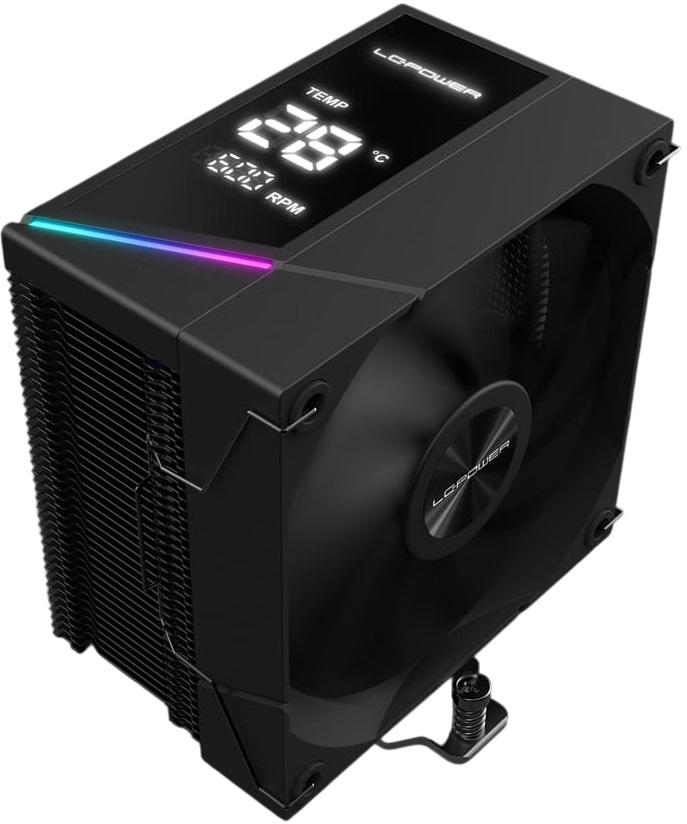 Air Cooler CPU LC - CC - 120 - DB6 120mm ARGB (Preto) - LC - POWER