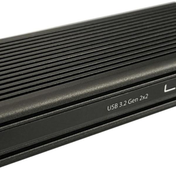 Caixa Externa USB - C p/ Discos Rígidos SSD (Preto) - LC - POWER