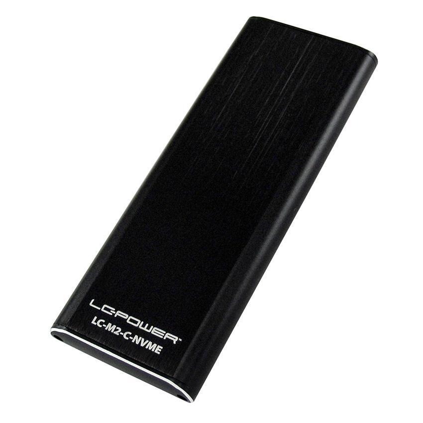 Caixa Externa p/ Disco M.2 (Preto) - LC - POWER