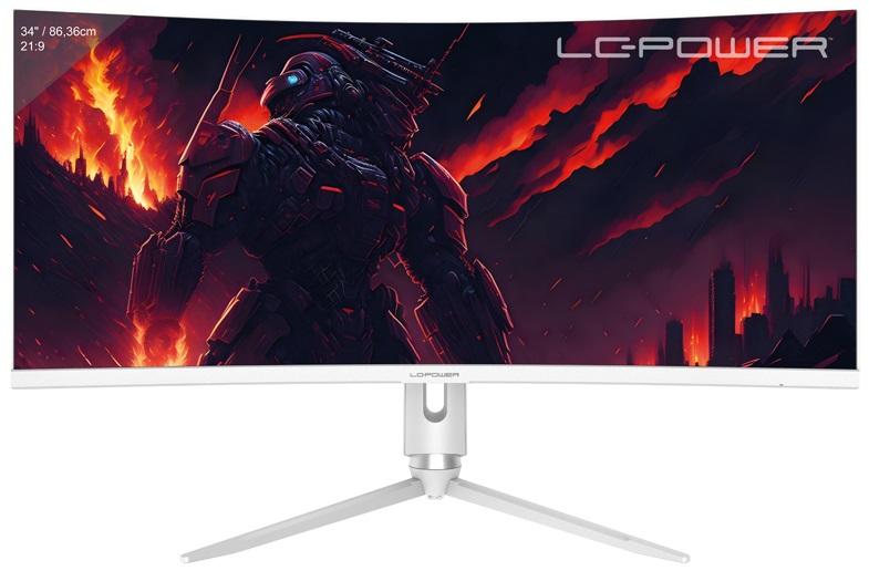 Monitor Curvo 34 LC - M34 - Q - C - PRO Ultra WQHD (Branco) - LC - POWER