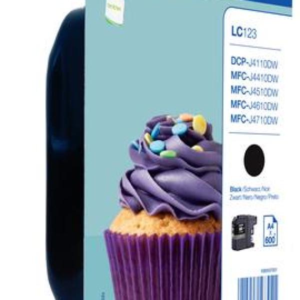 Tinteiro LC - 123BKBP (Preto) - BROTHER