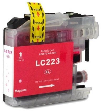 Tinteiro Compativel Brother LC223 / LC221 XL Magenta