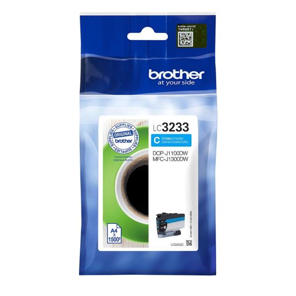 Tinteiro LC - 3233 Ciano (1500 páginas) - BROTHER