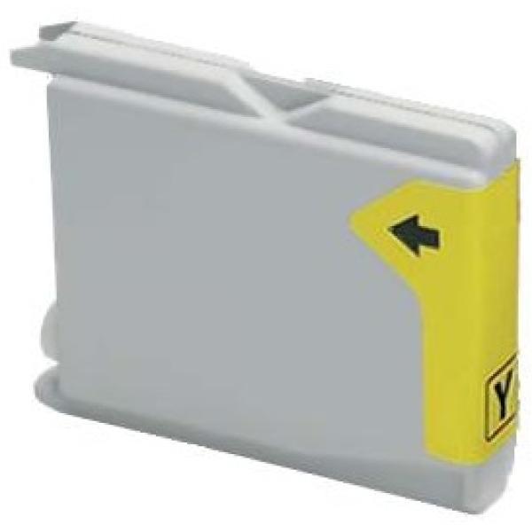 Tinteiro Compativel Brother LC970Y / 1000Y Amarelo