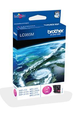 Tinteiro Brother LC985MBP Magenta P/DCP - J125/J315W/J265W/J41