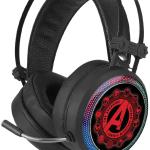 Auscultadores Headset Gaming Marvel Vingadores (Preto) - ERT GROUP