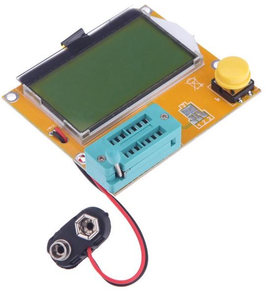 Analisador Comp. Passivos (Transistors, Condens ESR, Inductancia, Resistencia, NPN, PNP, MOS)