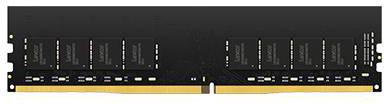 Memória RAM UDIMM Desktop Memory 16GB (1x16GB) DDR4 - 3200MHz CL22 1.20V Preta - LEXAR