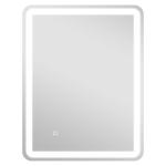 Espelho Casa de Banho com Luzes LED 60x80 cm Função Antiembaciamento 3 Temperaturas de Cor Ajustável e Função de Memória