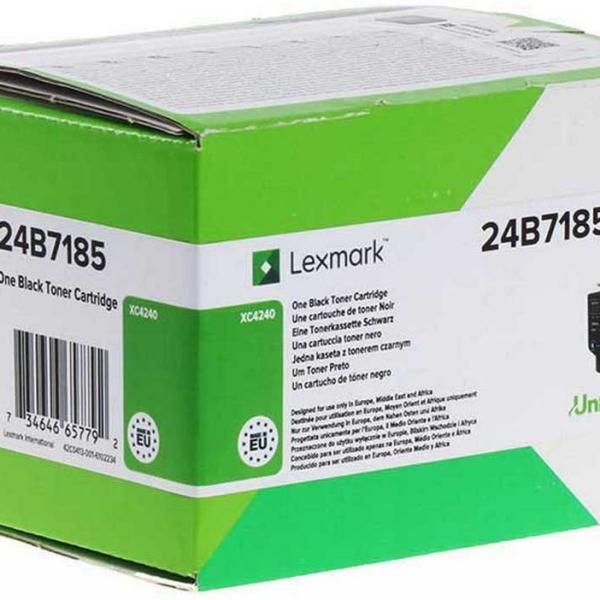 Toner 24B7185 Preto (9000 Páginas) - LEXMARK