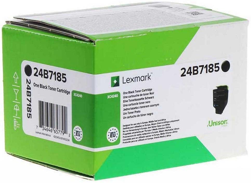 Toner 24B7185 Preto (9000 Páginas) - LEXMARK