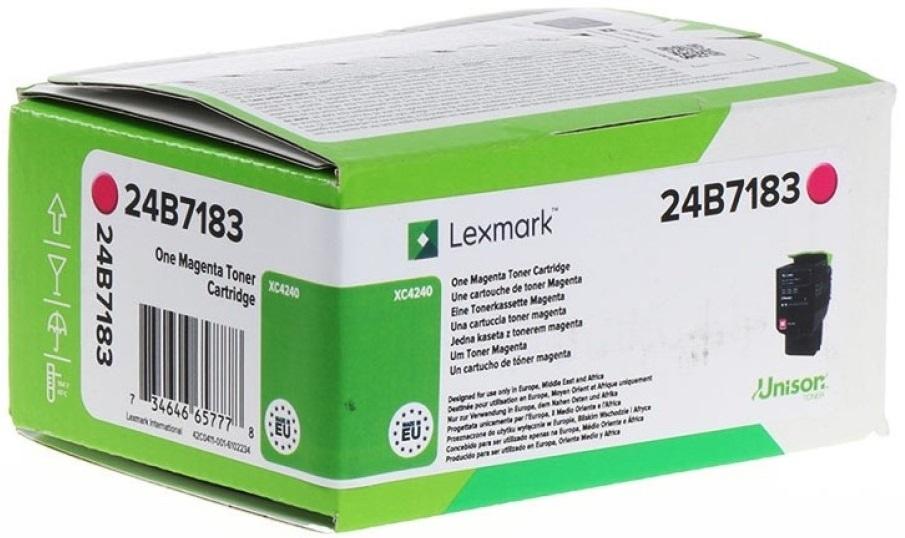 Toner 24B7183 Magenta (6000 Páginas) - LEXMARK