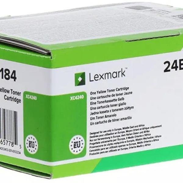 Toner 24B7184 Amarelo (6000 Páginas) - LEXMARK