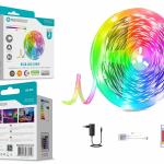 Fita Led 3M 12V 2835Rgb 162Mini Led 5W Ip65 LED-004