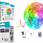 Fita Led 3M 12V 2835Rgb 162Mini Led 5W Bt App Agua Ip65 LED - 006