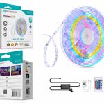 Fita Led 3M 12V 5050Rgb 90Led 8W Bt App Ip65 LED-012