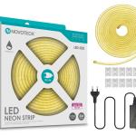 Fita Neon Led Luz Quente 5M 10W 12V 600Led Ip65 LED-025