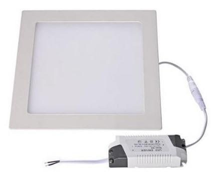 Painel de LED Quadrado (12 x 12 cm) 6W 4000K 480Lm