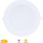 Painel de LED Redondo Ø22cm 18W 4000K 1600Lm - GSC Libertina