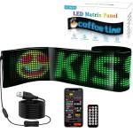 Painel LED Flexível de 6 Caracteres 16px (898 x 192 mm)