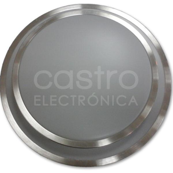 Candeeiro Plafon em LED 10W 3000K 800Lm c/ Opção Luz Emergência (Bateria)