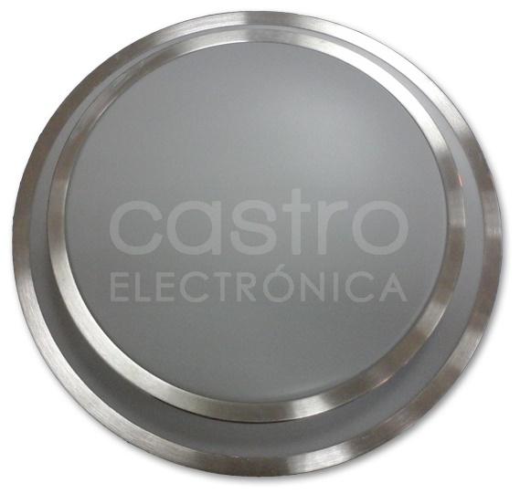 Candeeiro Plafon em LED 10W 3000K 800Lm c/ Opção Luz Emergência (Bateria)