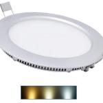 Painel de LED Redondo Ø22cm 18W 1760Lm (3 Cores - 3000K/4000K/6000K)