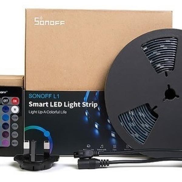 Fita LED L1 Smart RGB Wi - Fi 12V DC IP65 (2 mts) - SONOFF L1 - 2M