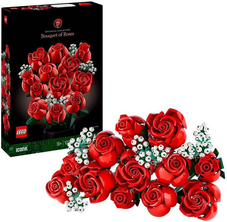 LEGO Icons: Buquê de Rosas - LEGO