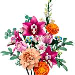 LEGO Botanical: Buquê de Flores Cor - de - Rosa Elegante - LEGO