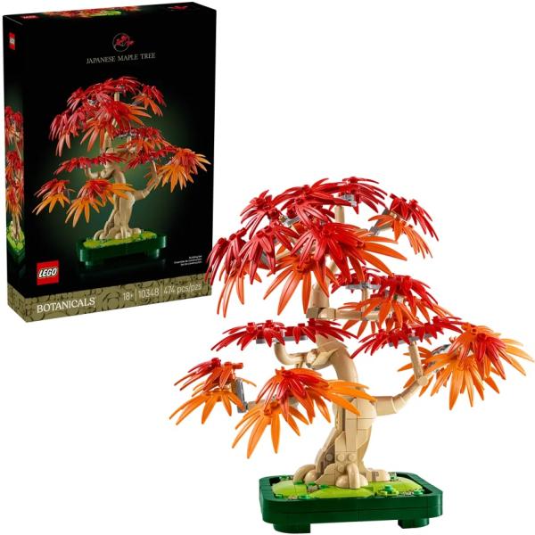 LEGO Botanicals: Japanese Red Maple Bonsai Tree - LEGO