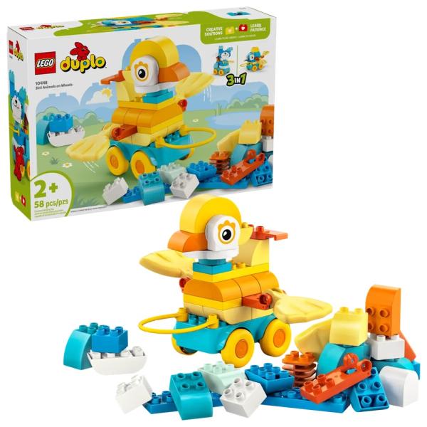 LEGO Duplo: Animais Sobre Rodas 3em1 - LEGO