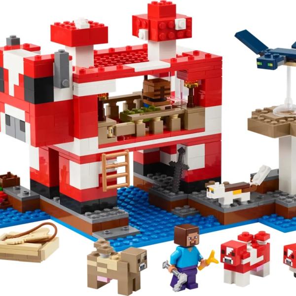 LEGO Minecraft: A Casa Mooshroom - LEGO
