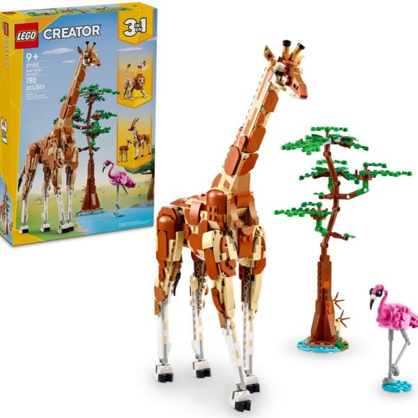 LEGO Creator 3 - in - 1: Animais Selvagens do Safari - LEGO