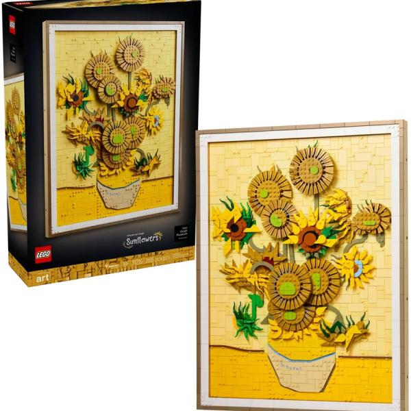 LEGO Art: Vincent Van Gogh - Girassóis - LEGO