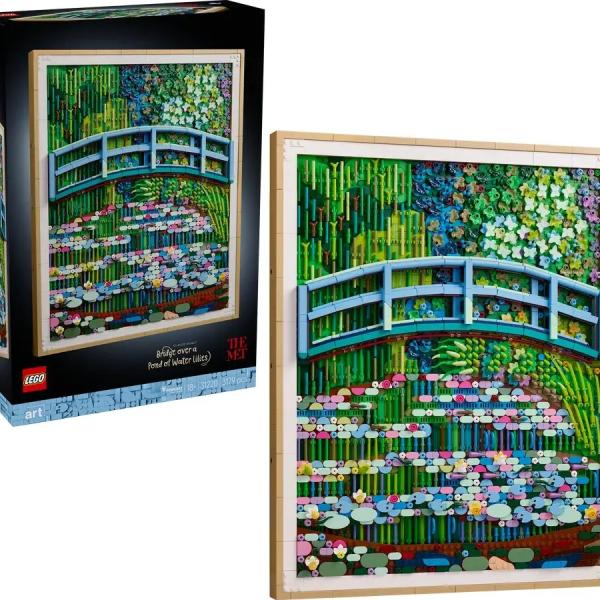 LEGO Art: Claude Monet - Ponte sobre um Lago de Nenúfares - LEGO