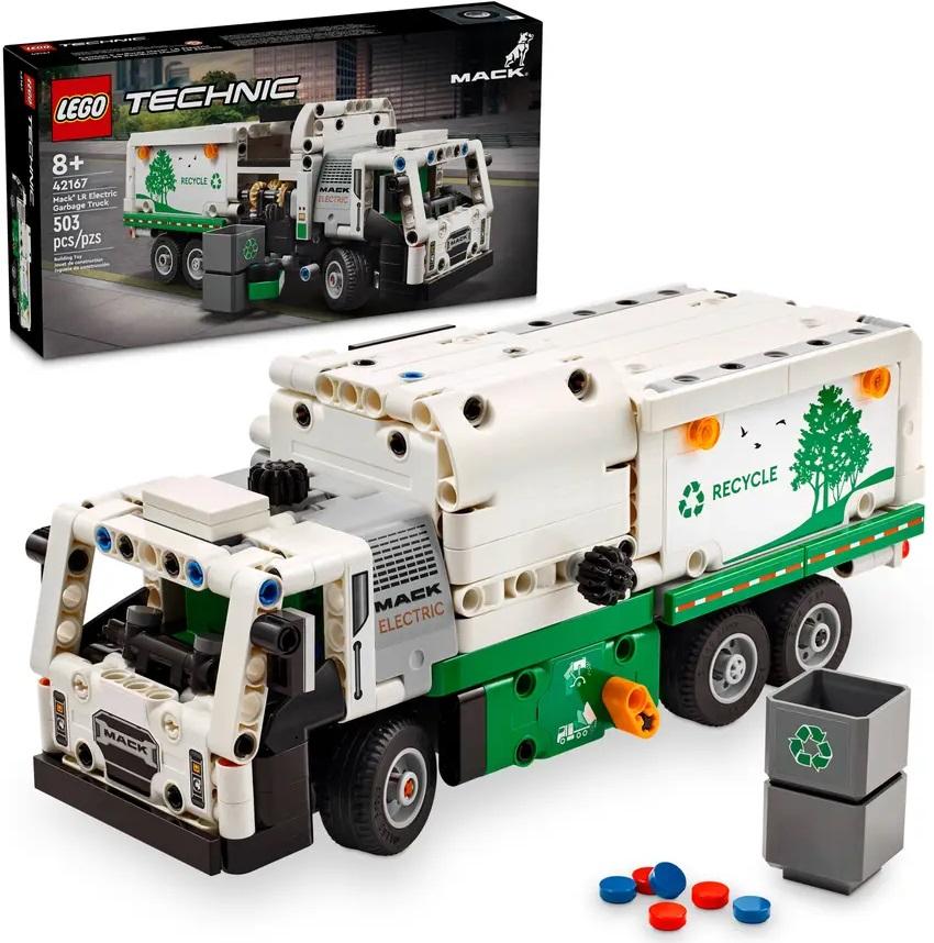 LEGO Technic: Camião do Lixo Mack LR Electric - LEGO