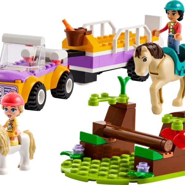 LEGO Friends: Atrelado com Cavalo e Pónei - LEGO