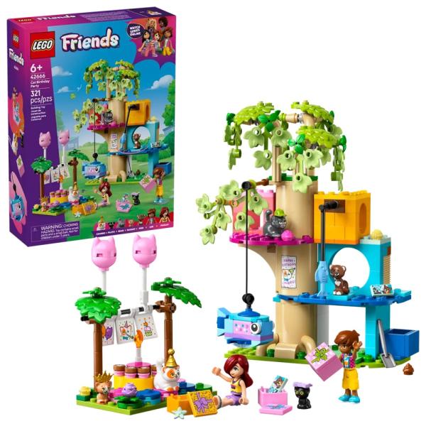 LEGO Friends: Festa de Aniversário do Gato e Casa da Árvore - LEGO