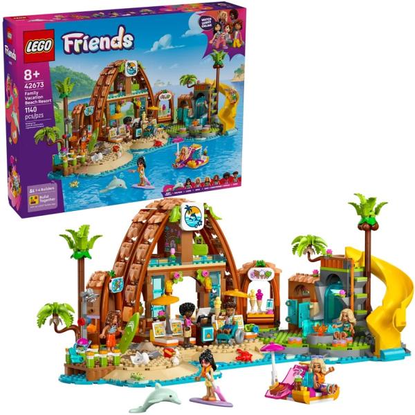 LEGO Friends: Resort de Praia de Férias em Família - LEGO