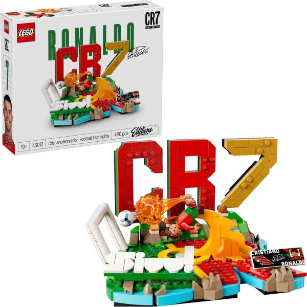 LEGO Editions Football: Cristiano Ronaldo – Destaques do Futebol - LEGO