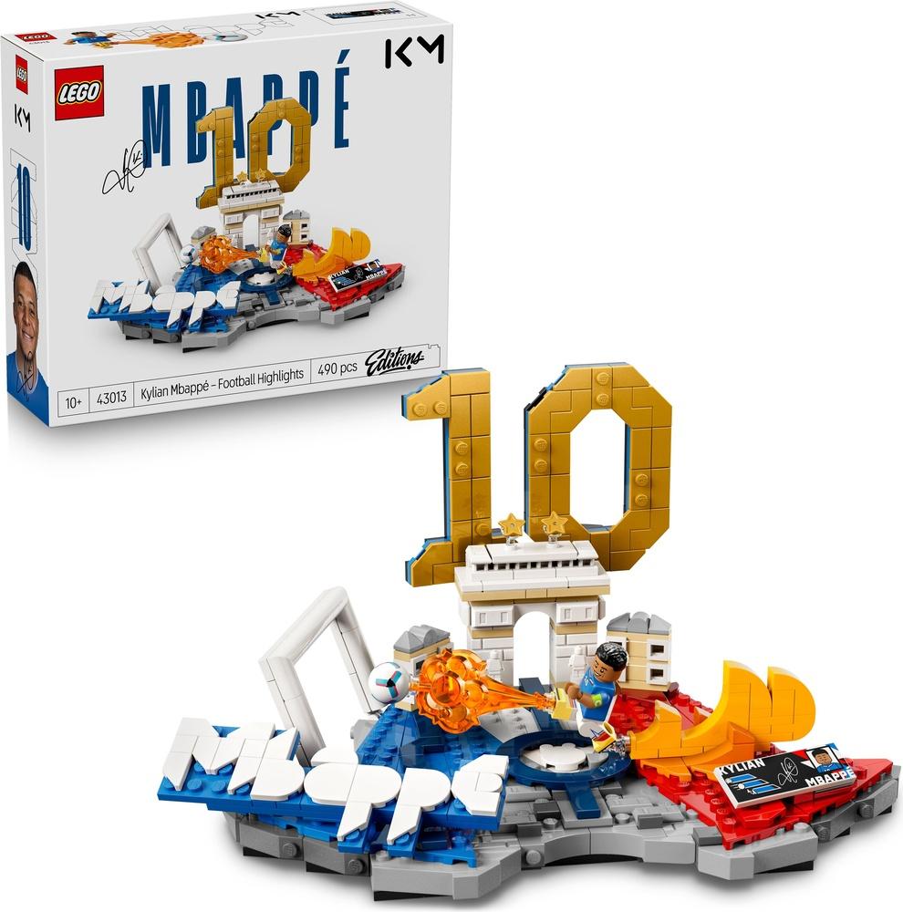 LEGO Editions Sports: Kylian Mbappé – Destaques do Futebol - LEGO
